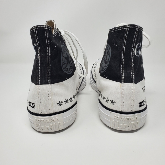Andy Warhol Black Bean Converse - Picture 4 of 5